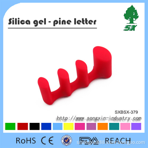Yoga Equipment Yoga Silicone Toe Separator For Fitness&Body Building